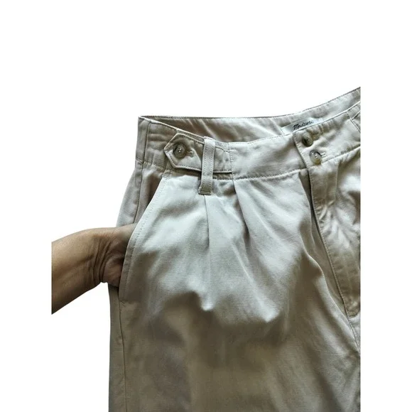 Madewell Women's Harvest Moon The Harlow Wide-Leg Pants Full-Length Size 8 - Picture 4 of 13